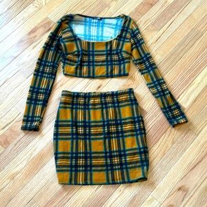 Women 2-Piece Skirt Set